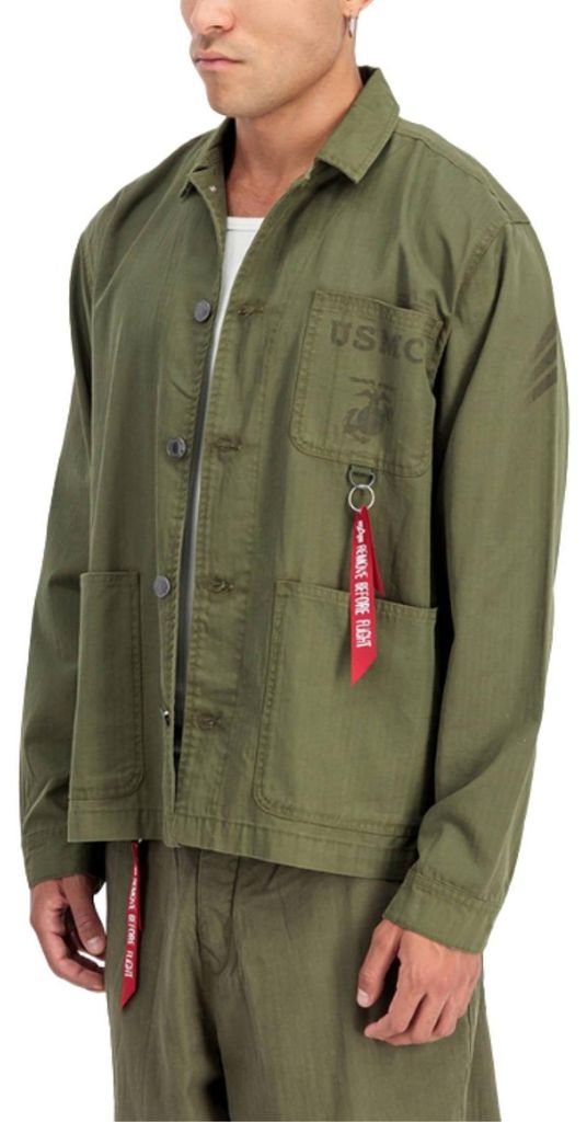 ALPHA INDUSTRIES – Herren-Kampfhemd P41 HBT – Größe M