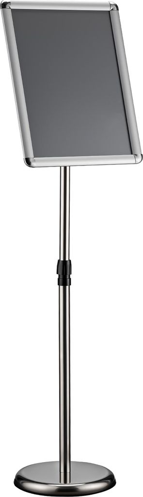 Wiltec Présentoir sur pied A3 – Hauteur réglable 88-138 cm Image du produit 