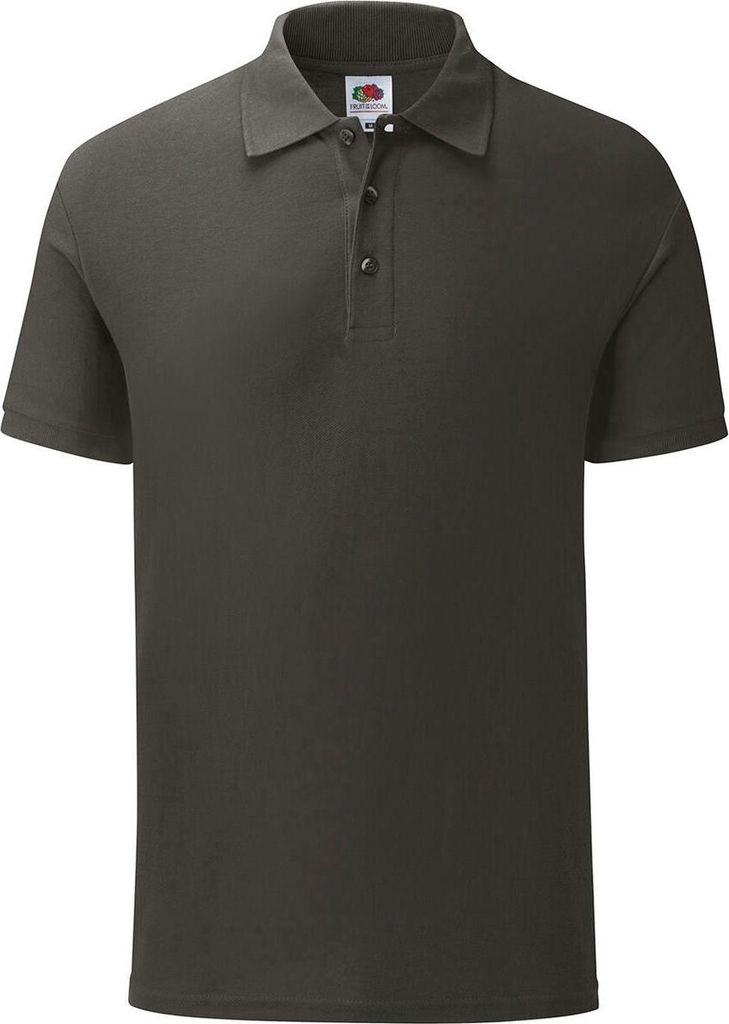 F512 - Fruit of the Loom Iconic Polo Light Graphite (Solid) XXL