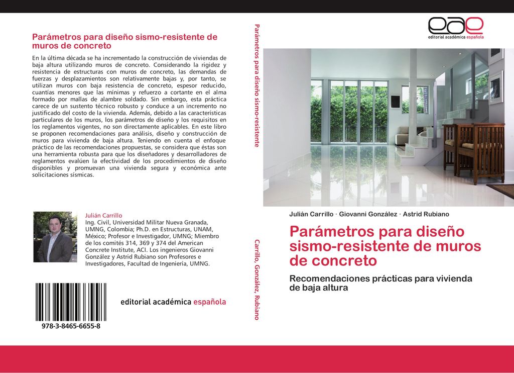 Parámetros para diseño sismo-resistente de muros de concreto