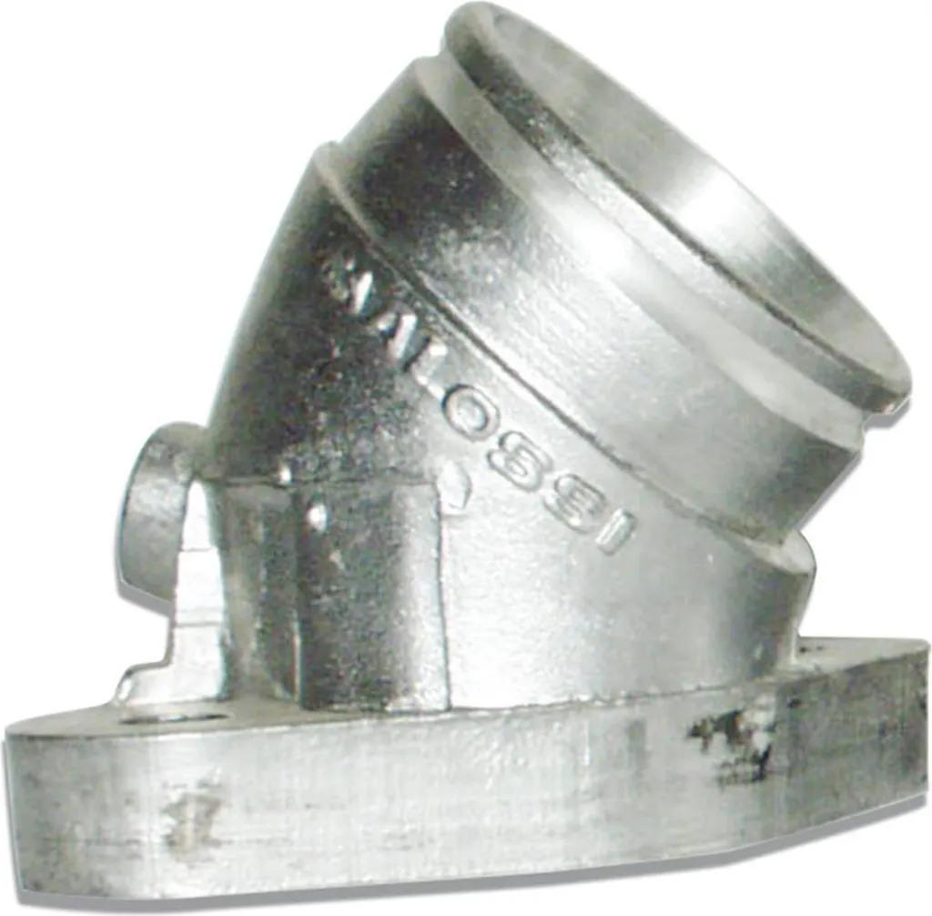 Tubulure d'aspiration Malossi Ø 34x45mm oblique avant pour carburateur