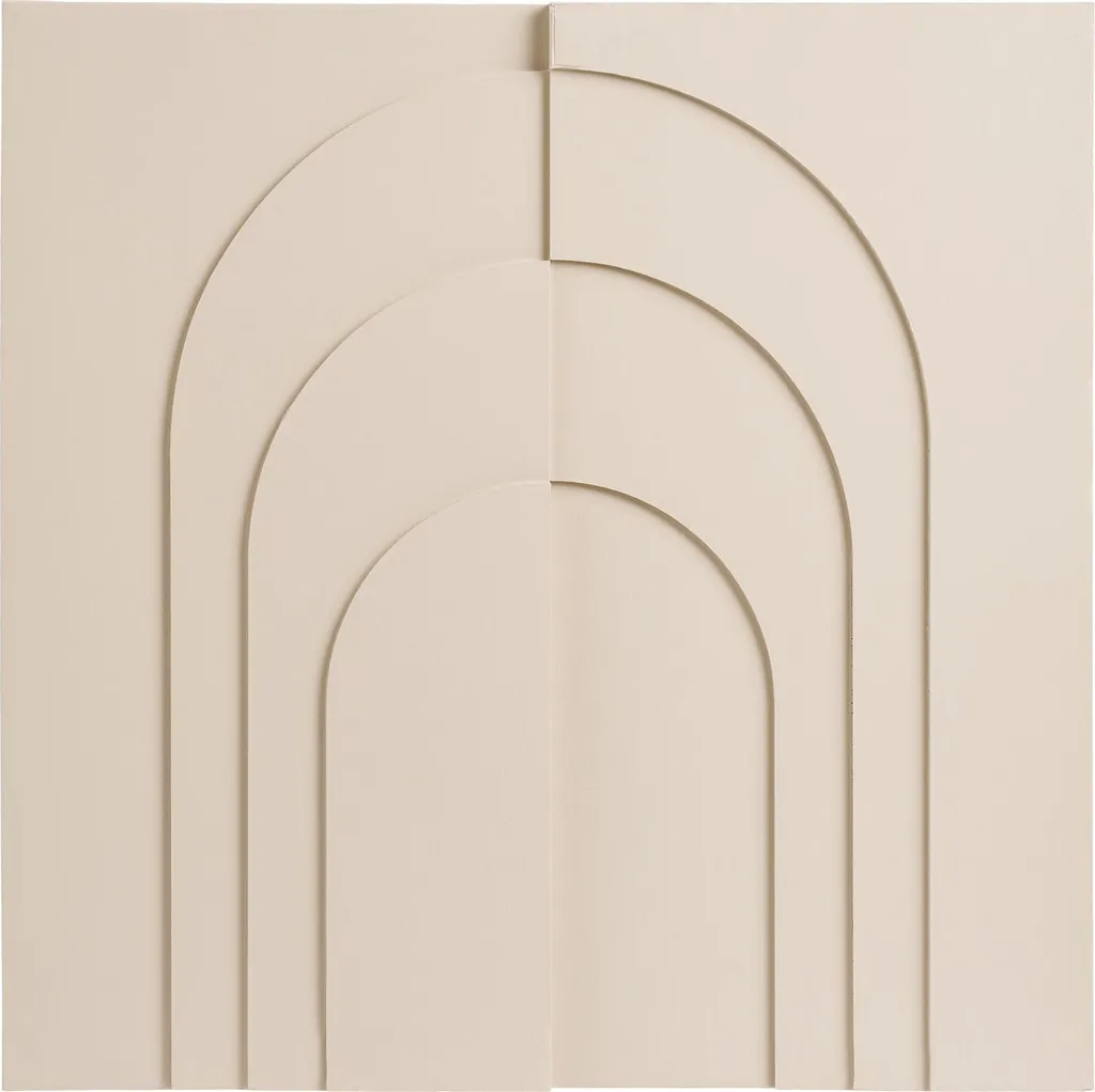 Habillez vos murs vides avec Anine décoration murale beige texturée