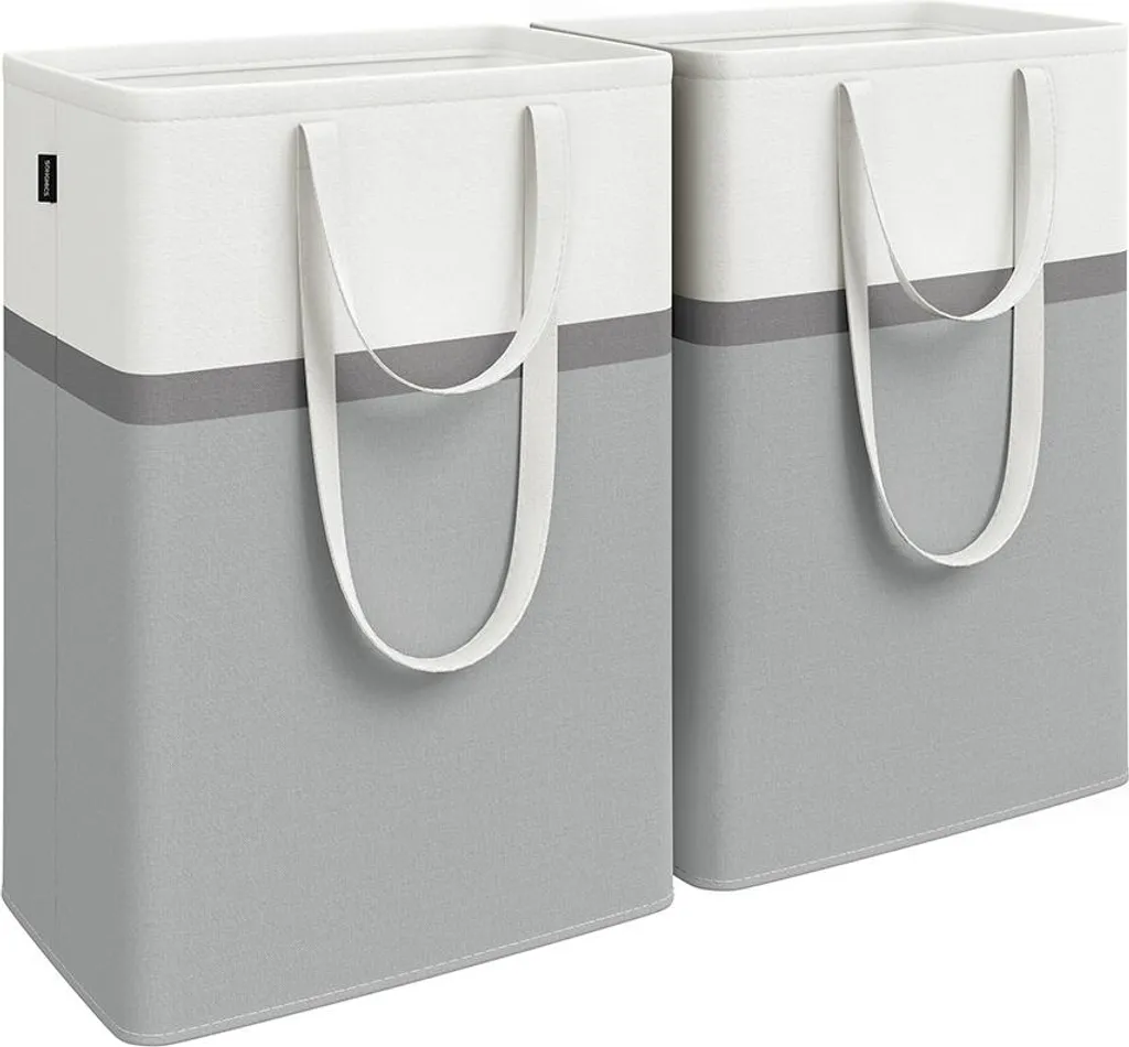 2 Cesti Porta Biancheria Tortora 75 Litri | Prezzo Speciale Set x2