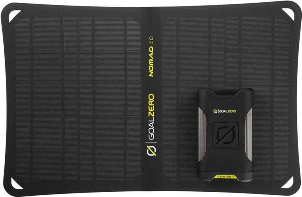 Goal Zero Venture 35 Powerbank / Nomad 10 Kit solare a Immagine del prodotto 