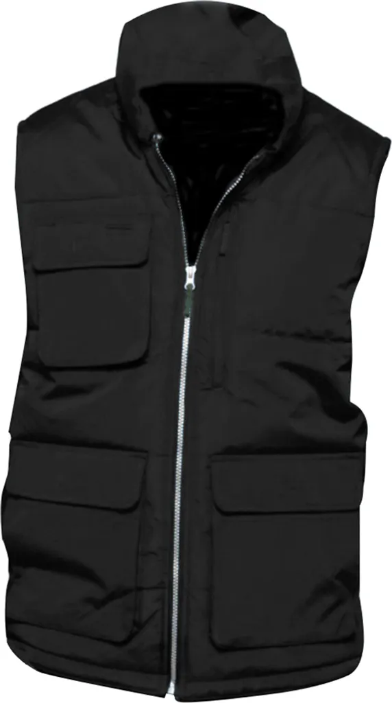 Gilet de travail homme Kariban RW4211 doublé Noir 2XL pour le froid