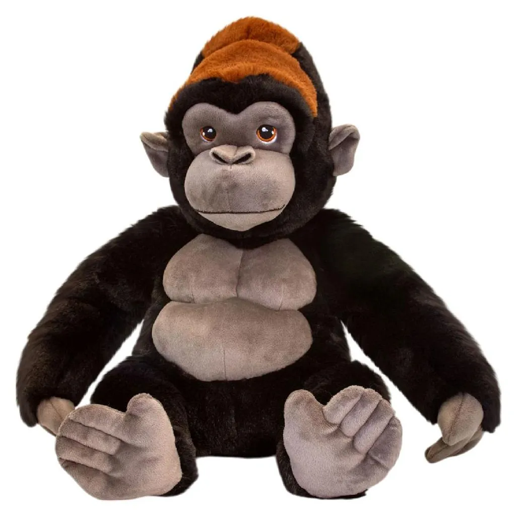 Grand Singe en Peluche Keel Toys 45cm Gorille Écologique et Durable