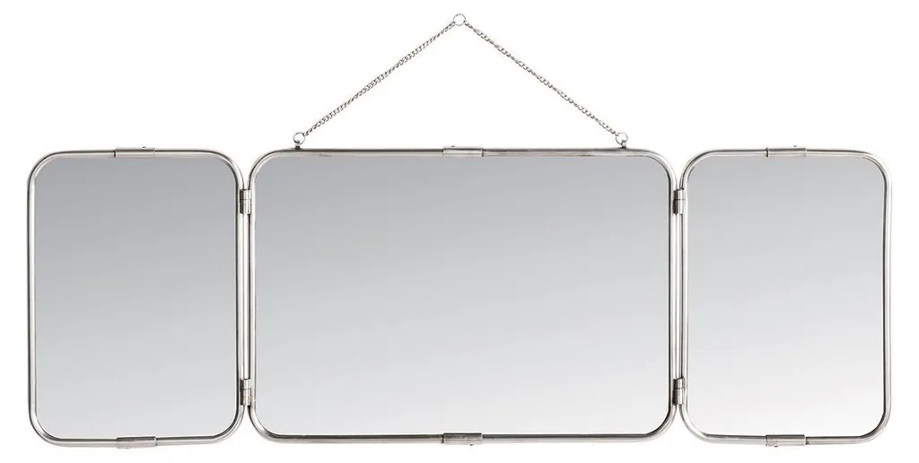 Miroir Mural de Barbier 3 Volets : Ne Ratez Plus l'Arrière de Votre Coupe