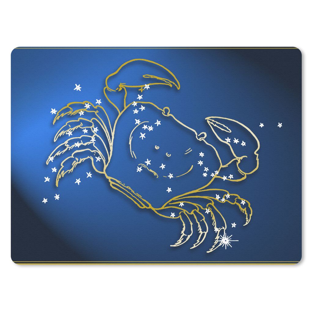 MuchoWow Mauspad Mousepad Sternbild - Krebs - Sterne 40x30 cm - Mousepads - Maus Mat - Pad - Mausunterlage - Anti Rutsch