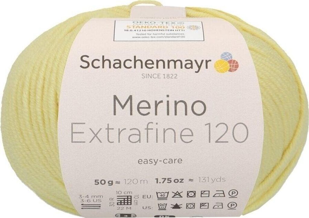 Schachenmayr Merino Extrafine 120 01175 Przędza dziewiarska Zdjęcie produktu 