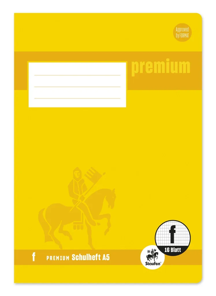 Quaderno Staufen Premium 8f A5 - Il Fascino della Carta Ruvida