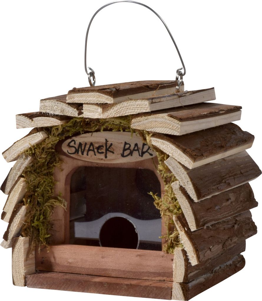 Dobar WAND FUTTERHAUS SPITZDACH DUNKEL