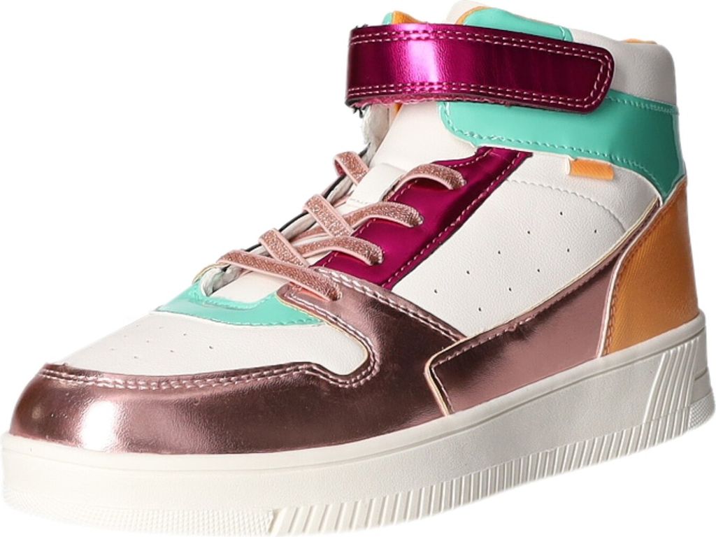 girlZ onlY Kinder-Mädchen-High-Top-Sneaker Mehrfarbig, Farbe:rot, EU Größe:35