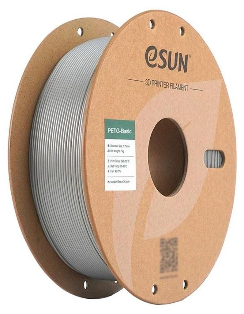 3D Filament, PETG Material, Hohe Zähigkeit, SILBER