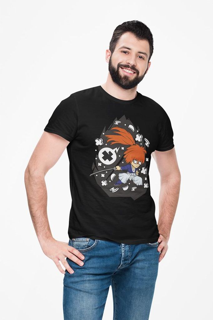 D&B Uni Polo PC00097 SamuraiX Schwarz-Größe L