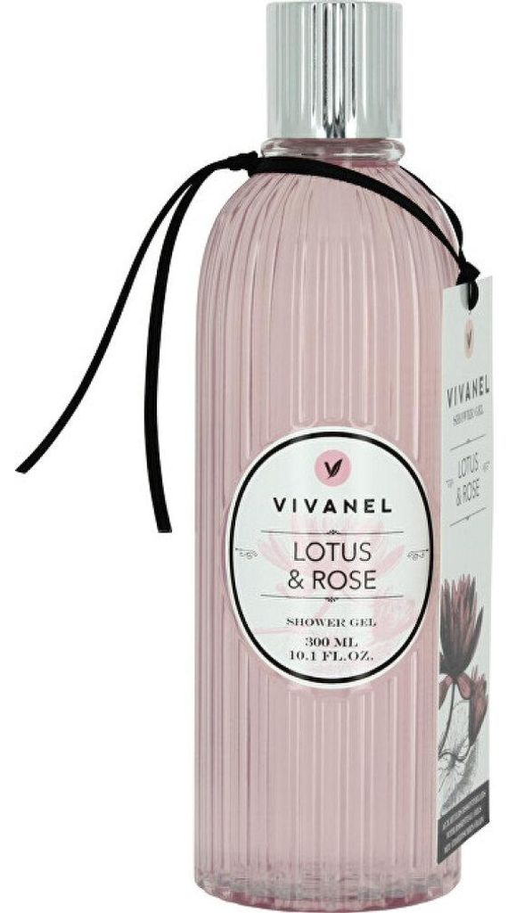 VIVANEL 8011 Lotus & Rose Duschgel, rosa (300 ml)