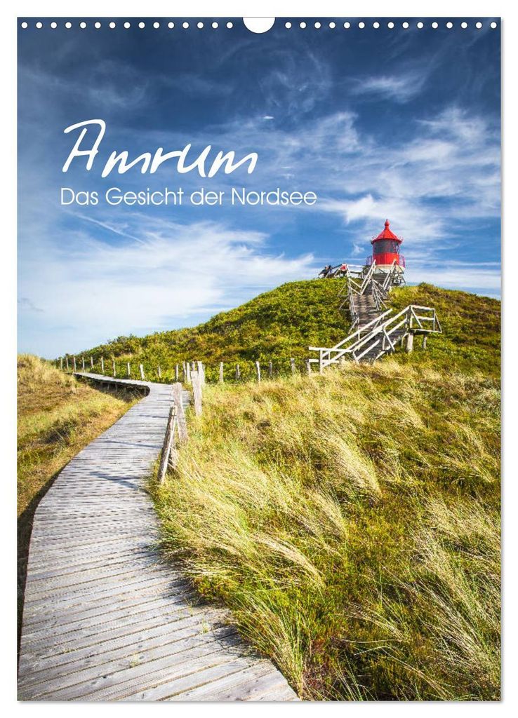 Amrum - Das Gesicht der Nordsee (Wandkalender 2027 DIN A3 hoch), CALVENDO Monatskalender