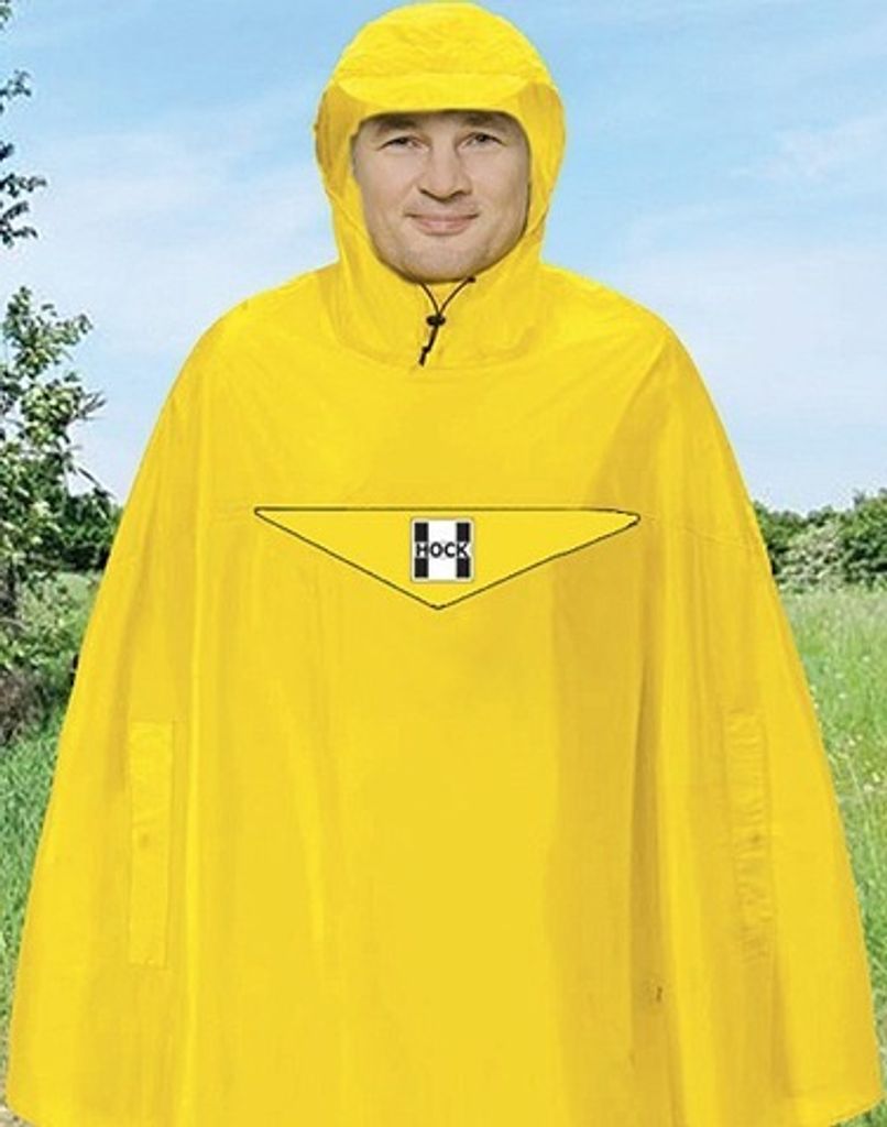 Hock Regencape Rain Light Poncho Rain Light Größe XXL Gelb