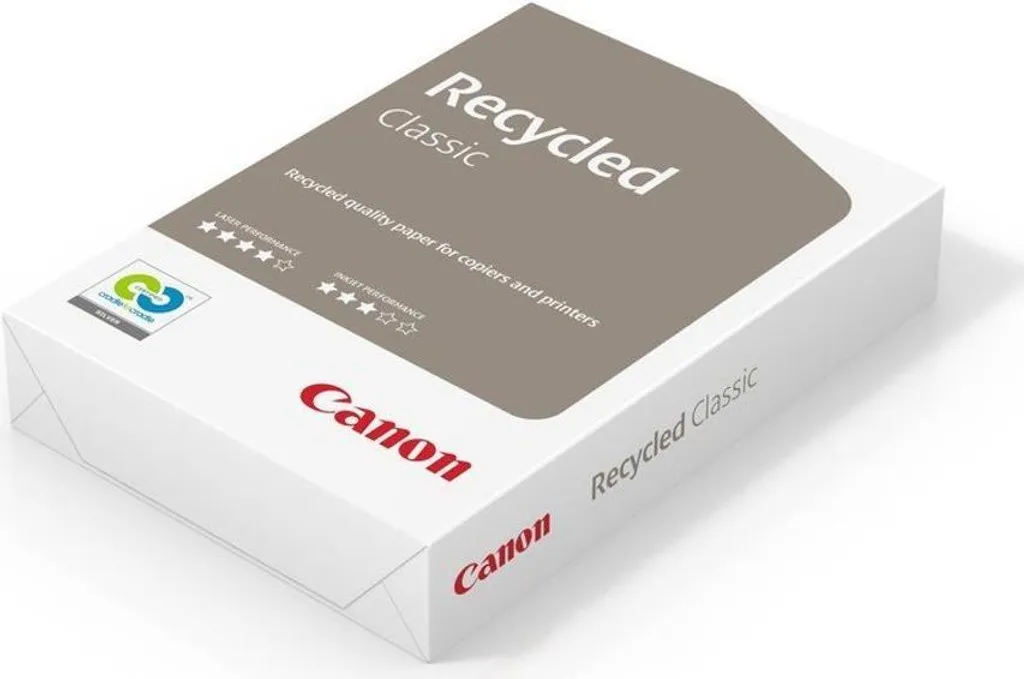 Carta Canon Recycled Classic 80g A4 | Prestazioni Eco-Sostenibili