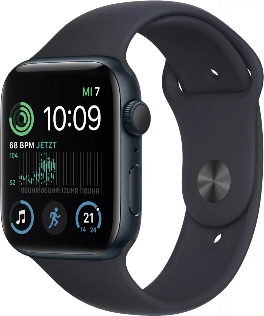 Montre Connectée Apple Watch SE 2022 44mm GPS Aluminium Coloris Minuit