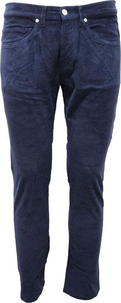 3855AM pantalone uomo NINE:INTHE:MORNING man velvet trousers blue