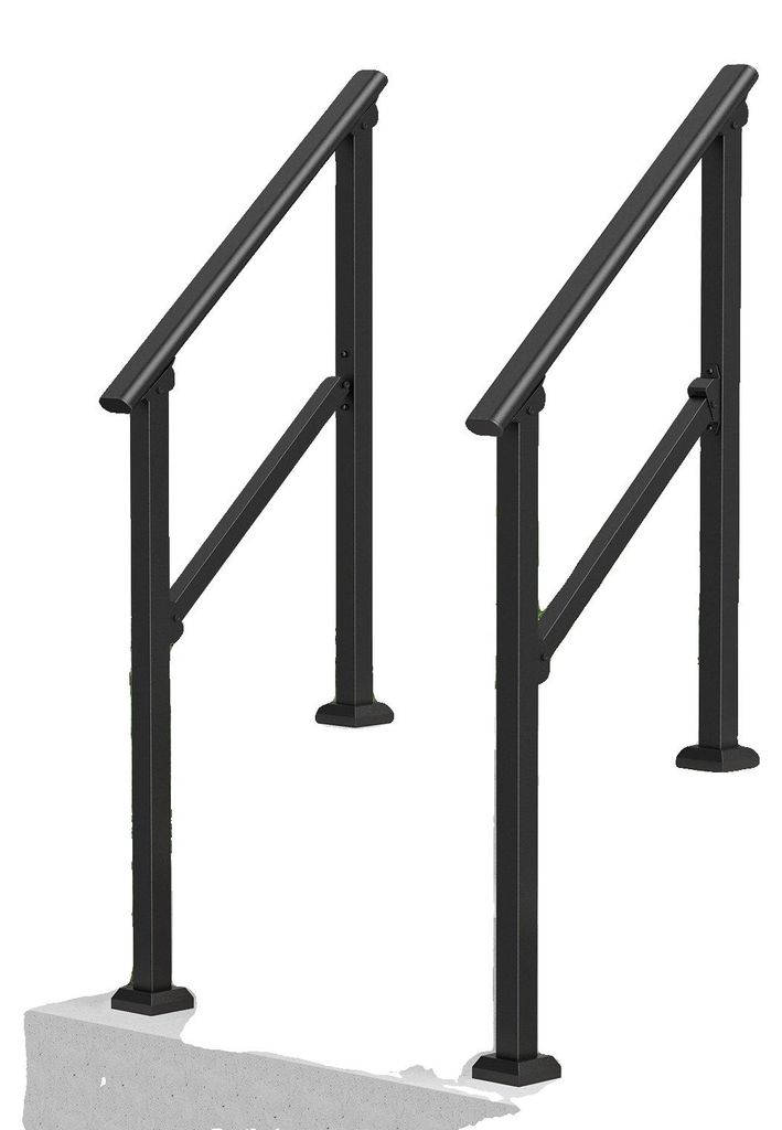Mains courantes VEVOR pour escaliers extérieurs, set de 2 Image du produit 