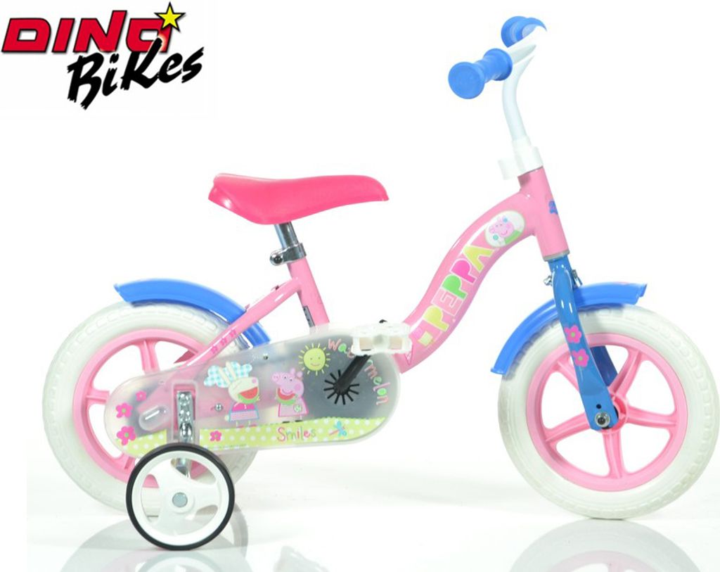 DINO Bikes - Kinderfahrrad 10"108LPIG - Pepa Pig 2017 Produktbild 