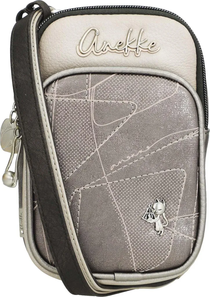 Sac téléphone portable Sophia Auralis Mini sac bandoulière taupe