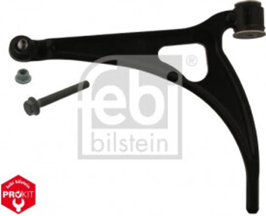 Triangle de suspension avant pour Audi A2 (8Z) - Febi Bilstein 39644