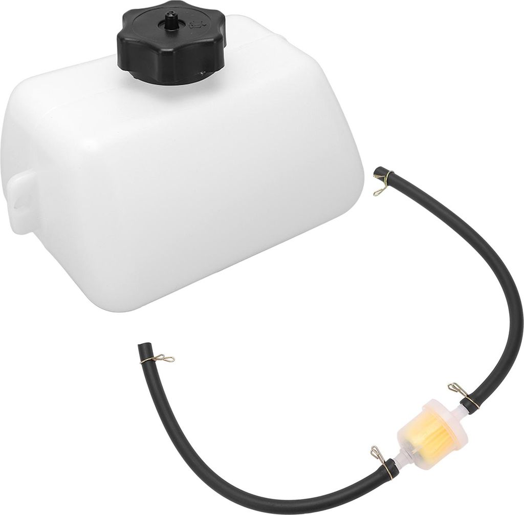 1l Gaskraftstofftank mit für den Schlauchfilter Weiß 43cc 47cc 49cc 2 Takt Mini Motorrad ATV