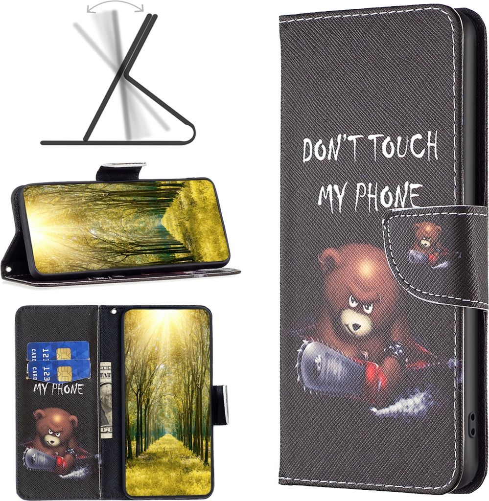 Für Google Pixel 7A Kunst-Leder Handy Tasche Motiv 1 Hülle Etuis Cover Case