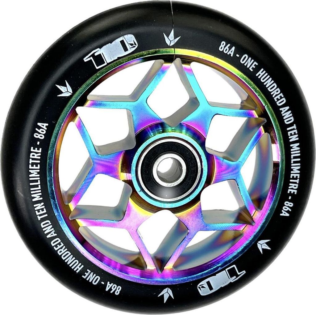 Blunt Stunt-Scooter Rolle Diamond 110mm Neochrom/PU Schwarz