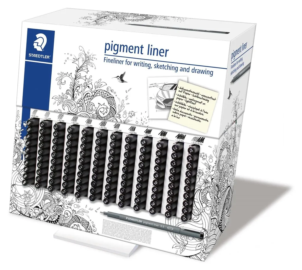 Solution de Rangement Pigment Liner contre l'Encombrement Bureau - 6