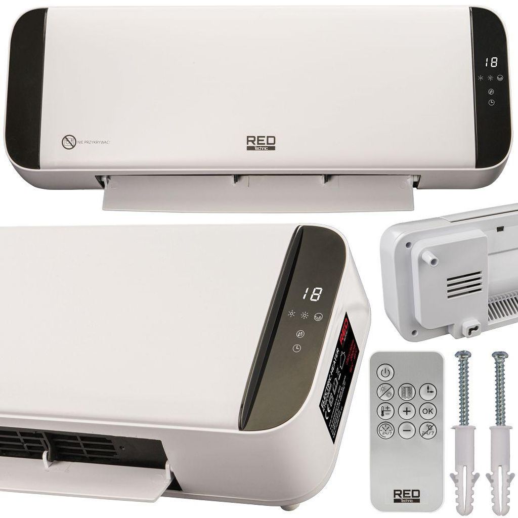 Red Technic Luftschleier 2000W Keramik-Heizung RTGC0056 LCD