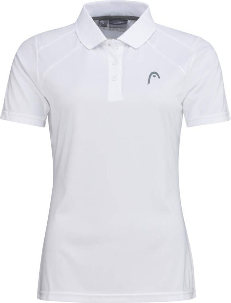 Head Club Jacob 22 Tech Polo Shirt Women White XL Tennis-Shirt
