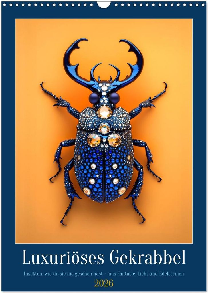 s Gekrabbel (Wandkalender 2026 DIN A3 hoch), CALVENDO Monatskalender