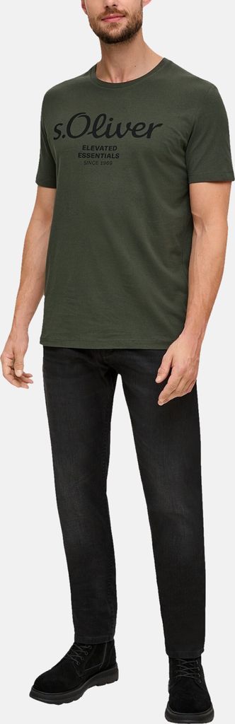 s.Oliver 2139909.79D1.XL, Tričko, Samec, Olivový, XL, Na Obrázok produktu 
