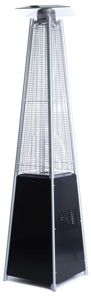 Fornorth Heizstrahler Pyramid 13kW gasbetrieben, schwarz Produktbild 