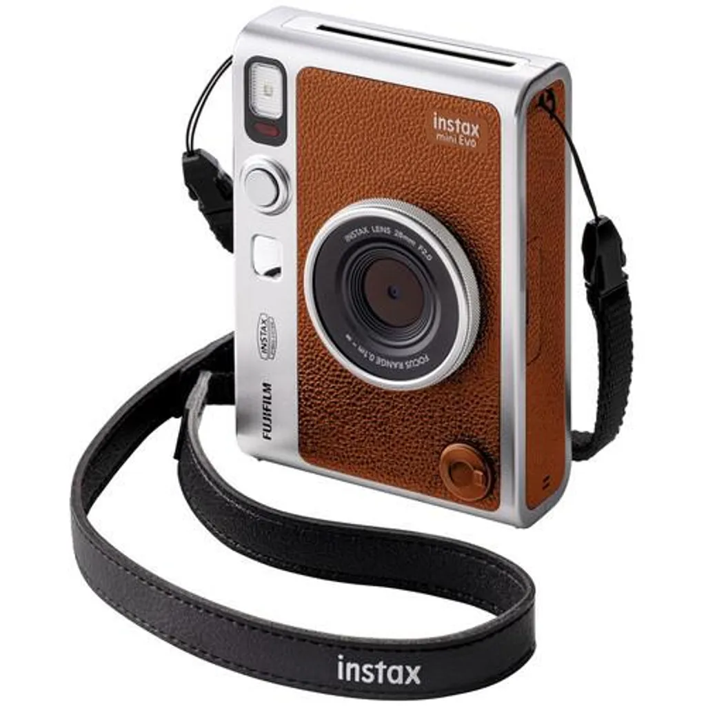 Instax Mini Evo Fujifilm Marron avec 100 Effets Créatifs Combinables - 4