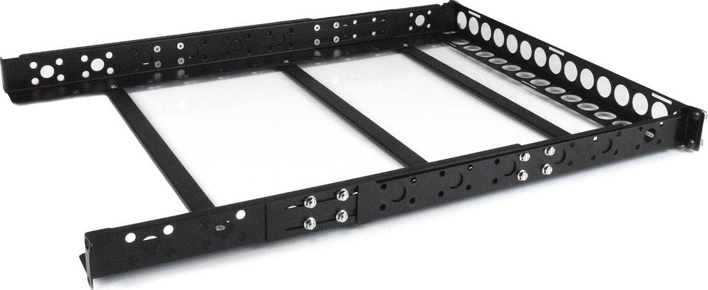 StarTech.com 1U Fixed 48,30cm (19") Adjustable Depth Universal Server Rack Rails