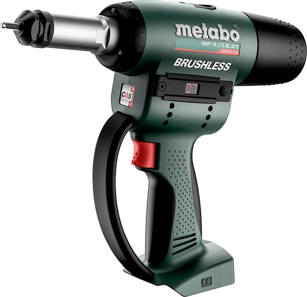 Metabo NMP 18 LTX BL M10, Schwarz, Grün, Aluminium, Produktbild 