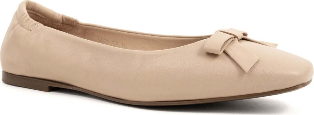 Sergio Moretti Damen Ballerinas SM6014-3460NUDE Farbe: Beige Größe: 41