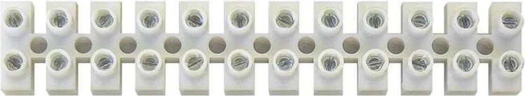 10x Lüsterklemmen 12-polig 4mm² Verbindungsklemme Klemme Klemmleiste