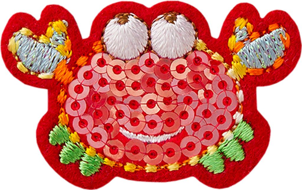 Mono Quick 04502 kleiner Krebs mit Pailletten rot, Produktbild 