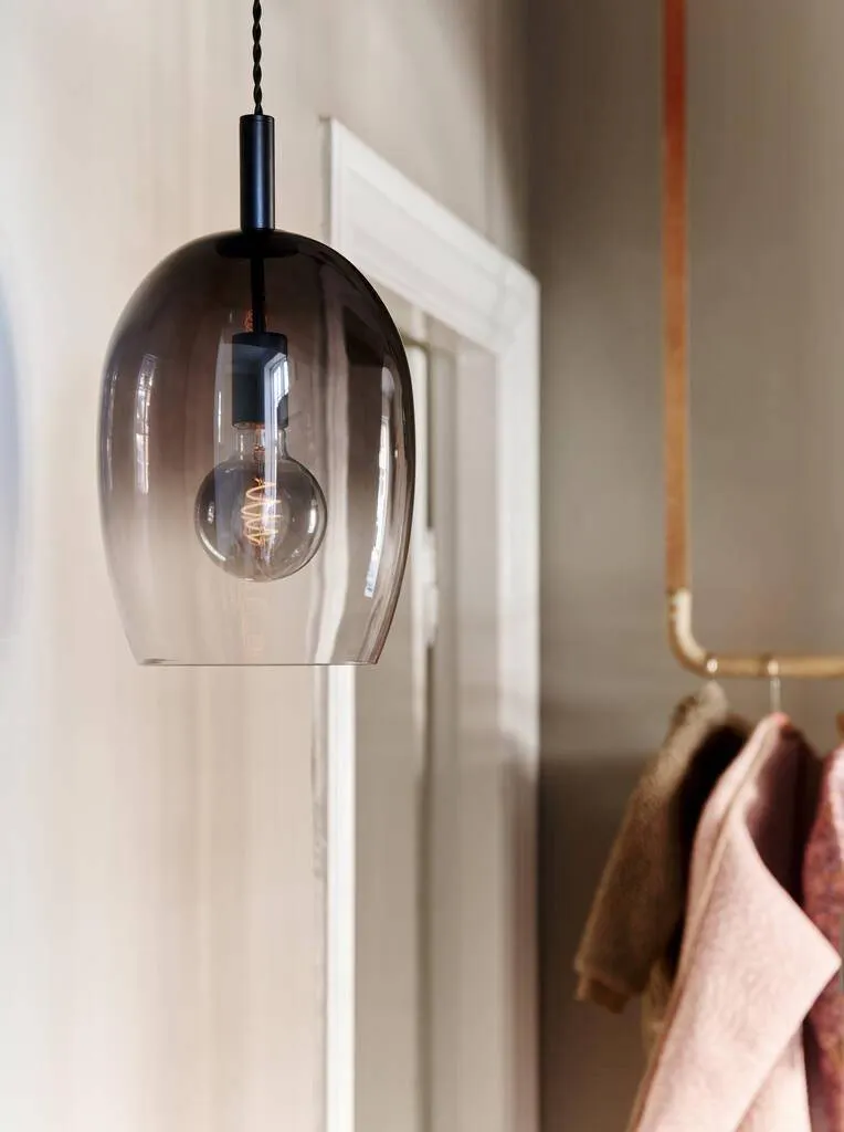 Nordlux Uma Sospensione Vetro Fumé E27 40W - Prezzo Speciale Online - 16