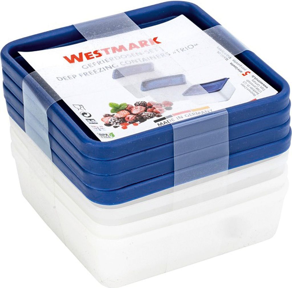 WESTMARK Boîte de congélation Trio 0,25l 4pcs Image du produit 