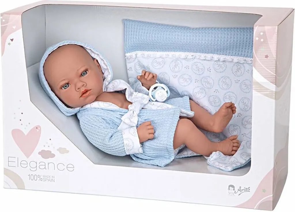 Poupée Arias Elegance 38 cm - Idéal pour apprendre à s'occuper d'un bébé - 6