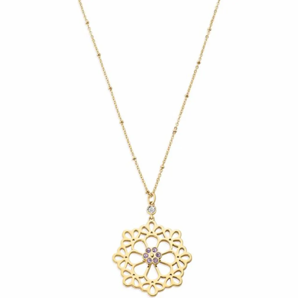 Morellato Sady02 Collier Doré Golden Man - Maille Robuste Taille Unique