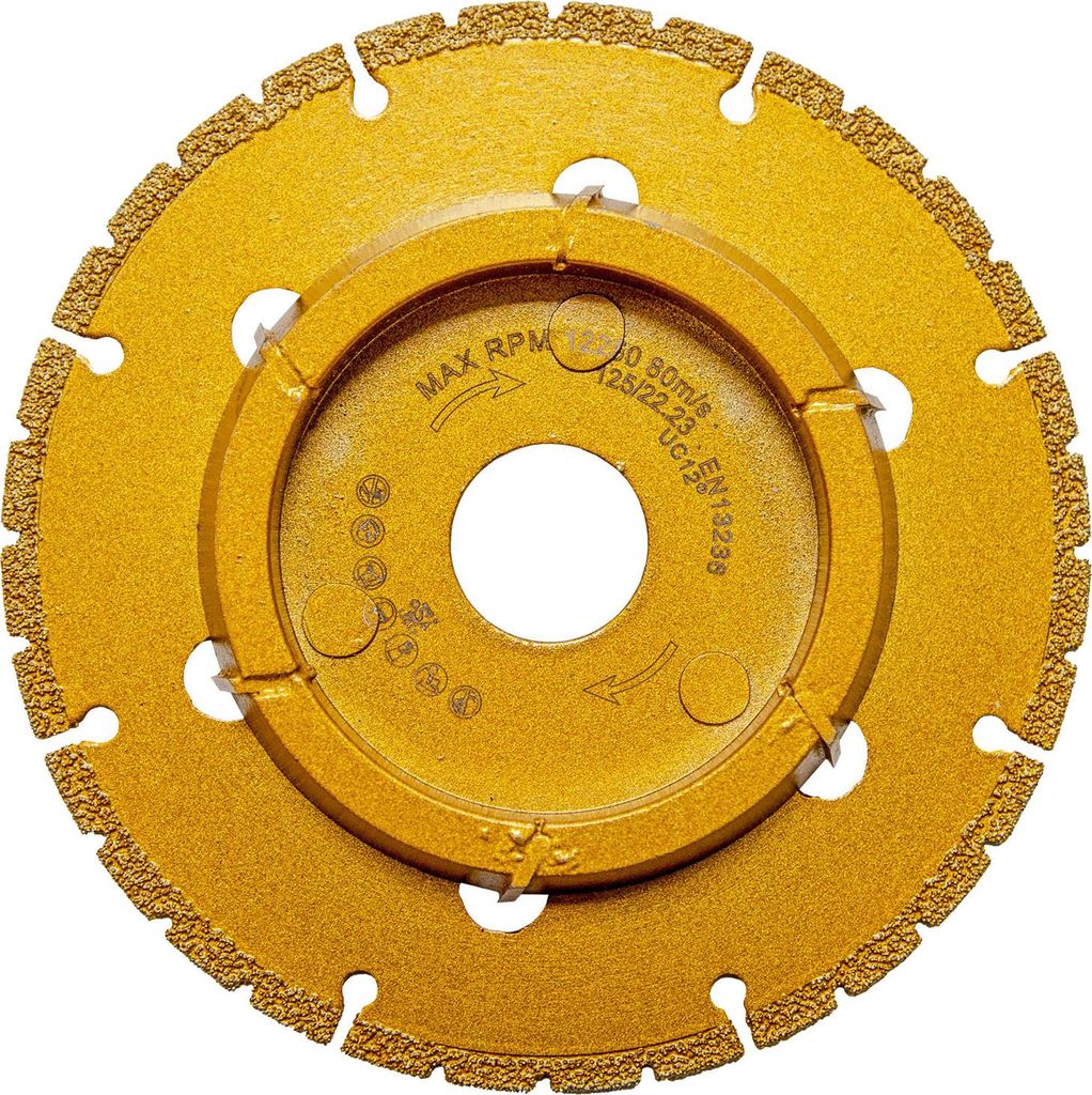 EIBENSTOCK Hartmetall-Trenn- und Anfasscheibe, Ø 125 mm (für ERC 350)