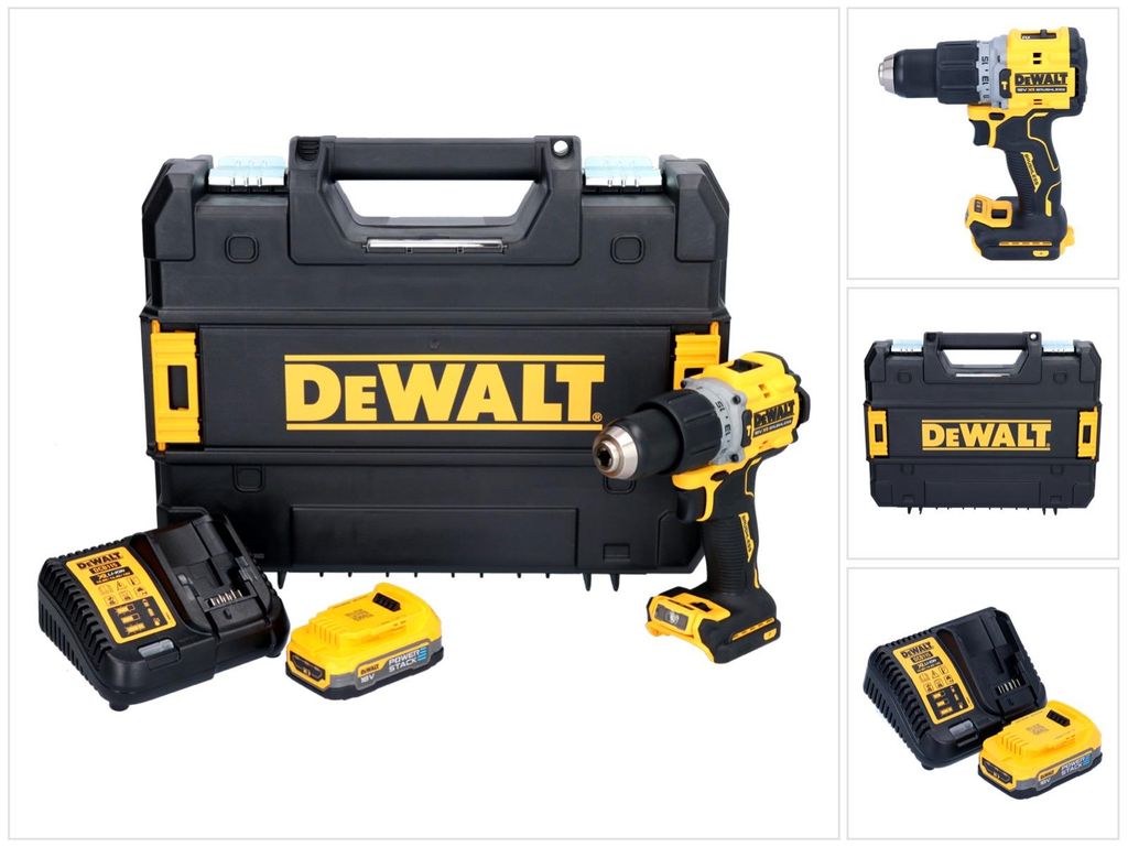 DeWalt DCD 805 E1T Perceuse-visseuse à percussion sans fil Image du produit 