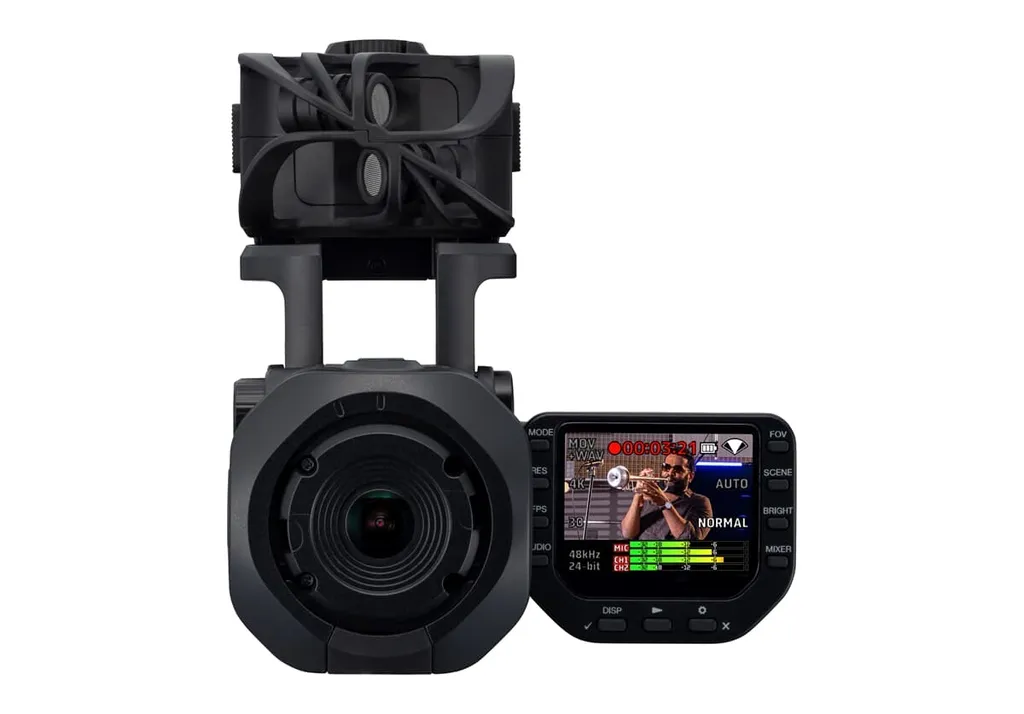 Enregistreur Zoom Q8n-4K idéal pour Concerts Live et Streaming Haute Qualité
